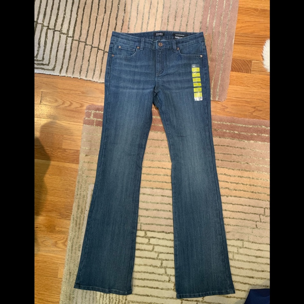 Jones New York bootleg stretch jeans